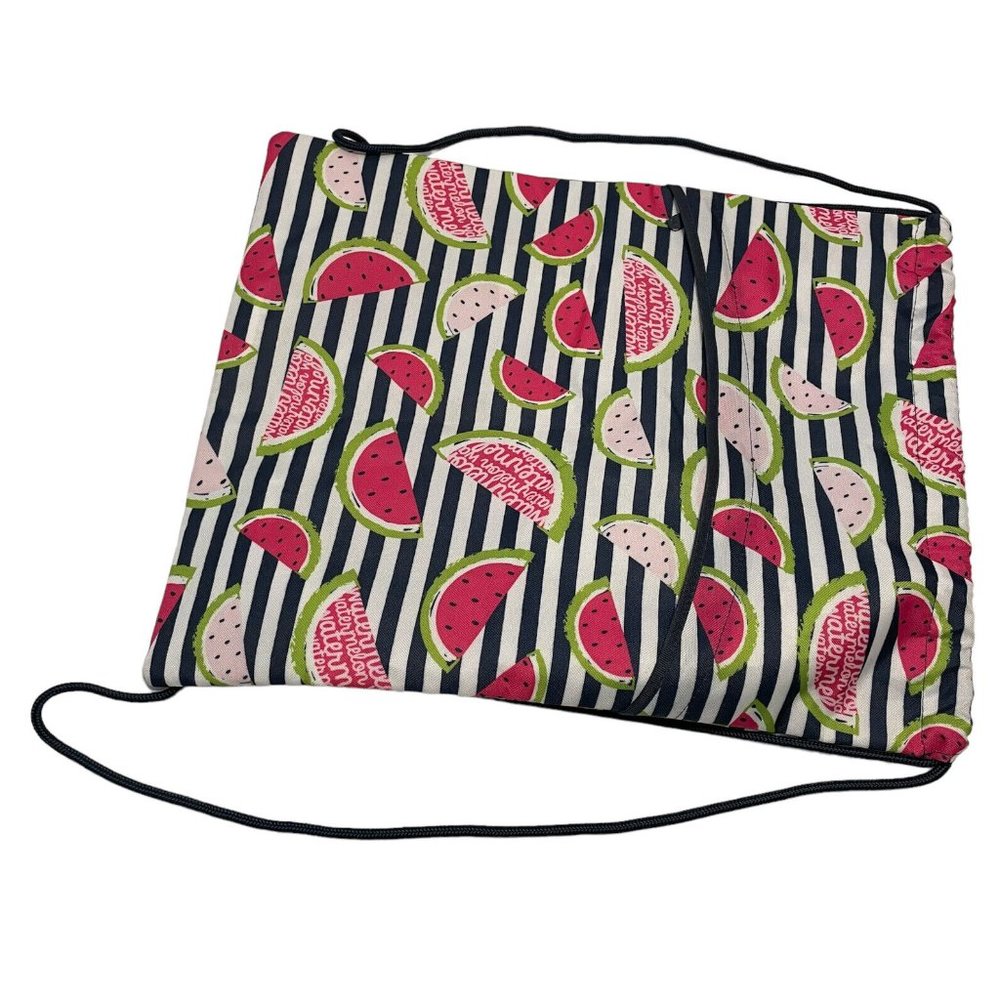 Thirty One Bag Cinch Thermal insulated lunch bag backpack Watermelon zip pocket